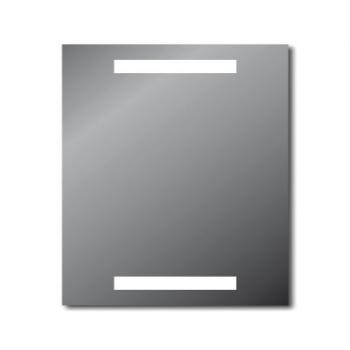 Dibanyo Ledli Ayna Metal Çerçeve / On-Off Düğmeli 50x70 cm